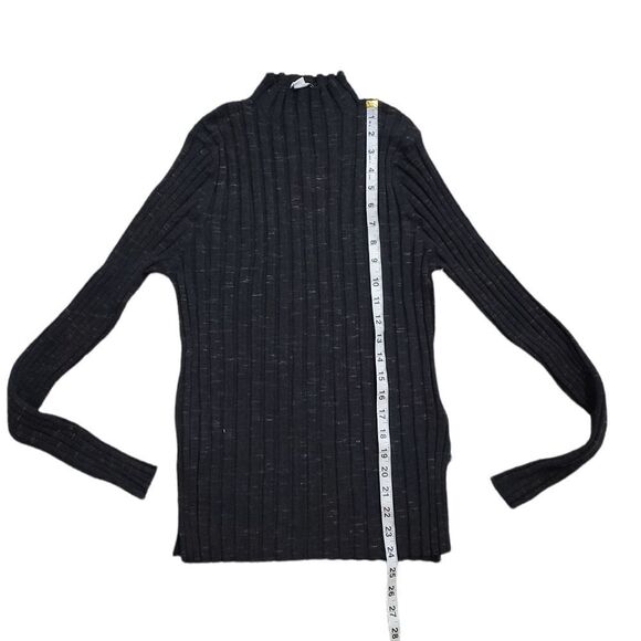 Nwot Topshop Ribbed Fitted Turtleneck Sweater - Picture 7 of 9
